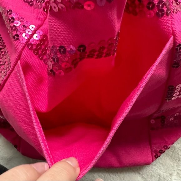 Victoria's Secret | 2012 Black Friday Pink Sequin Travel Tote Bag - Picture 5 of 10